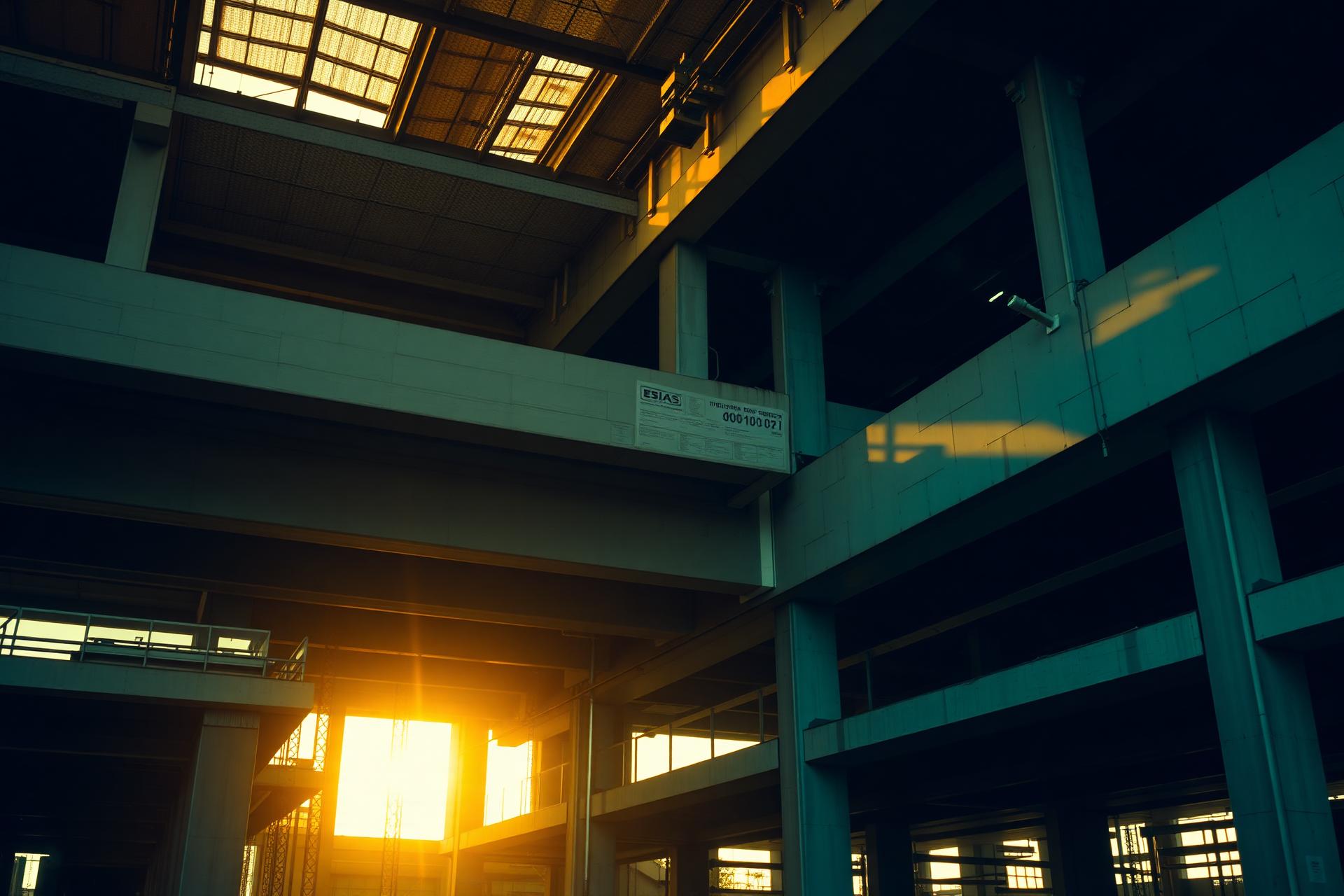 Estrutura em construção